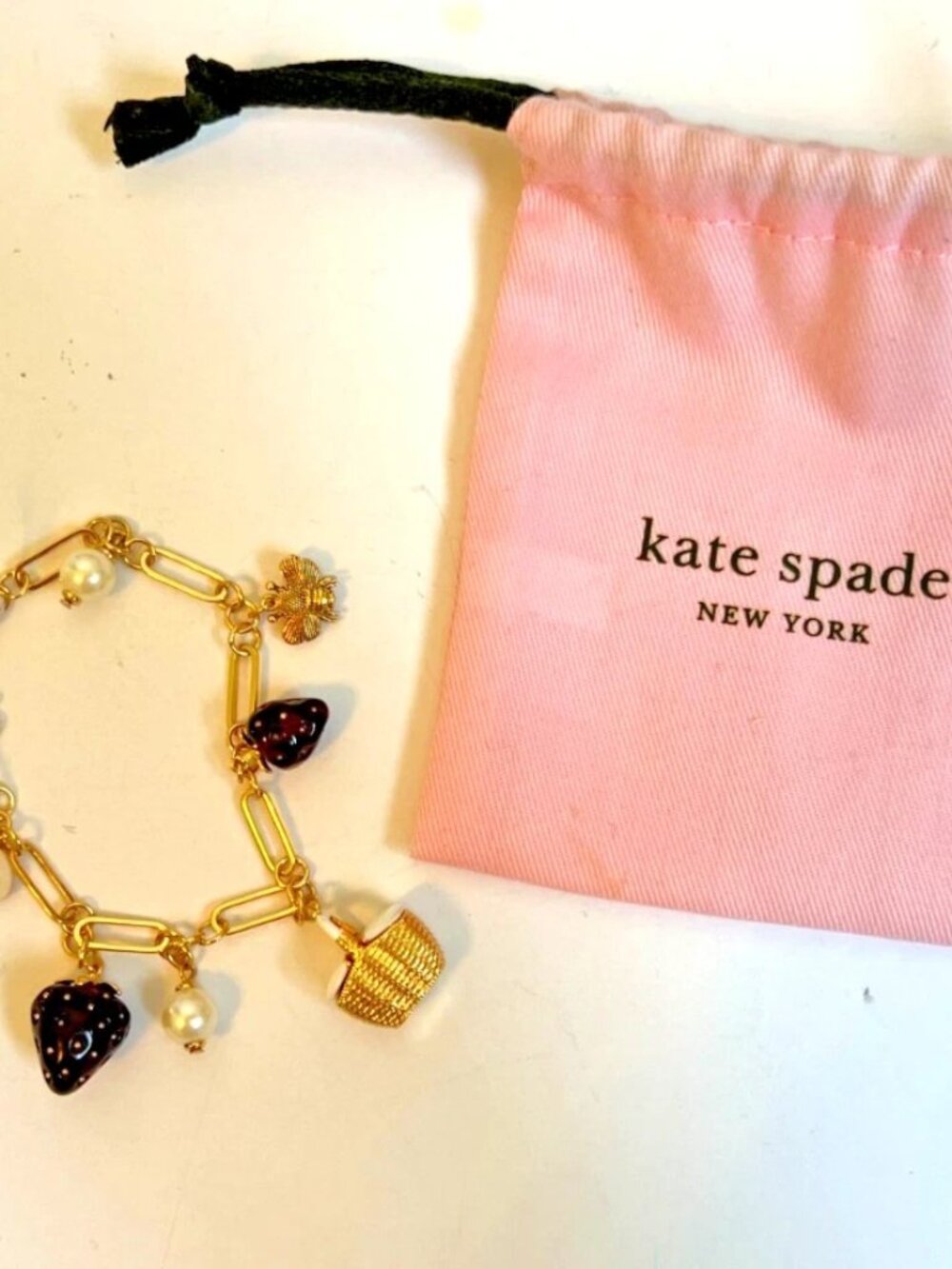 Kate Spade Precious Summer Bracelet Gold NWT